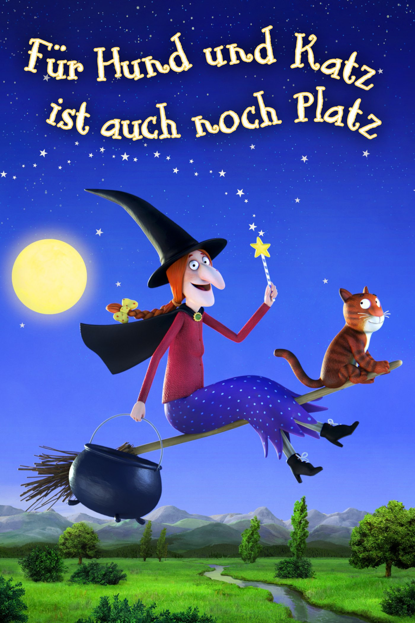  Für Hund und Katz ist auch noch Platz - Die Reise auf dem Hexenbesen 